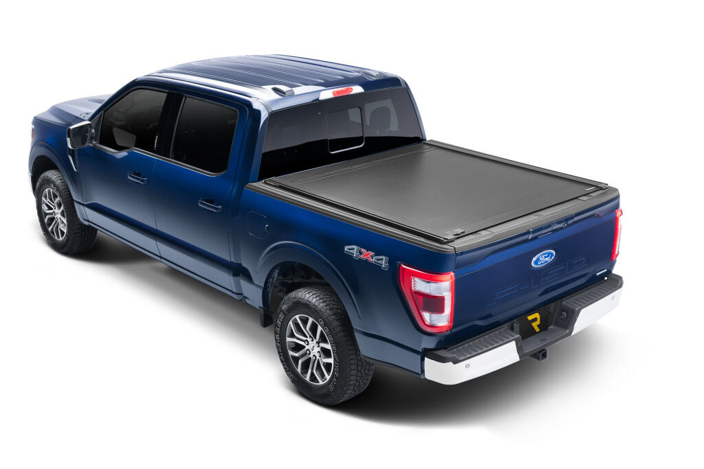 RetraxOne XR Retractable Tonneau Cover Matte One Piece Polycarbonate Construction 2021-2026 Ford F-150 5' 7 inch Bed (Includes Lightning) without Stake Pockets