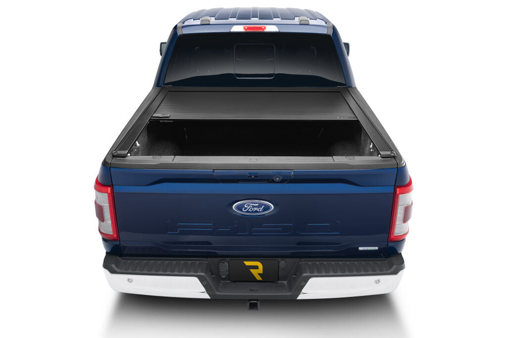 RetraxOne XR Retractable Tonneau Cover Matte One Piece Polycarbonate Construction 2021-2026 Ford F-150 5' 7 inch Bed (Includes Lightning) without Stake Pockets