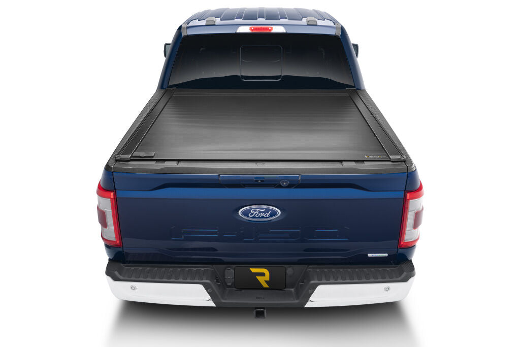 RetraxOne XR Retractable Tonneau Cover Matte One Piece Polycarbonate Construction 2021-2026 Ford F-150 6' 7 inch Bed without Stake Pockets