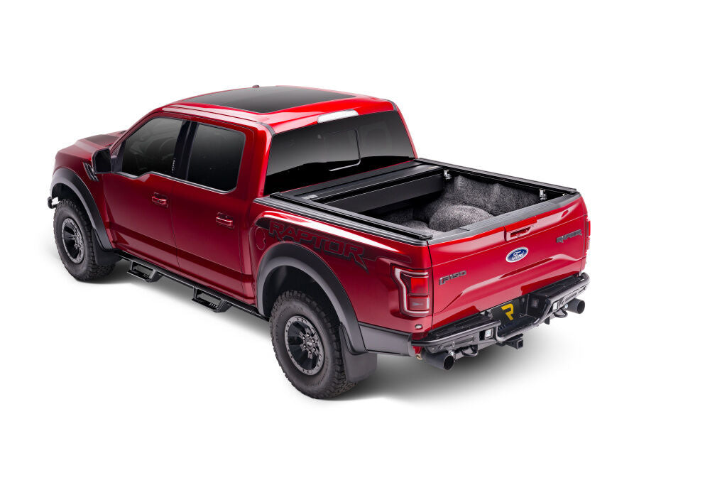 RetraxOne XR Retractable Tonneau Cover Matte One Piece Polycarbonate Construction 2005-2015 Toyota Tacoma Double Cab 5' Bed without Stake Pockets
