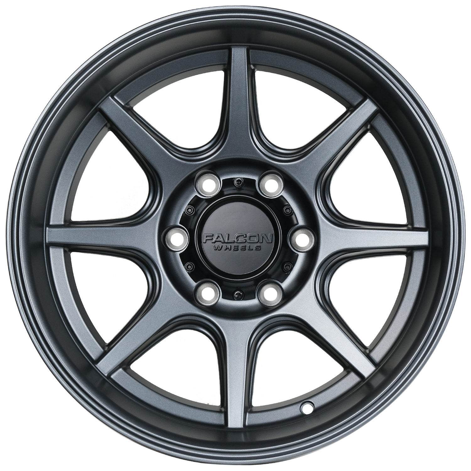 T8 "Seeker"- Matte Gunmetal 17x9
