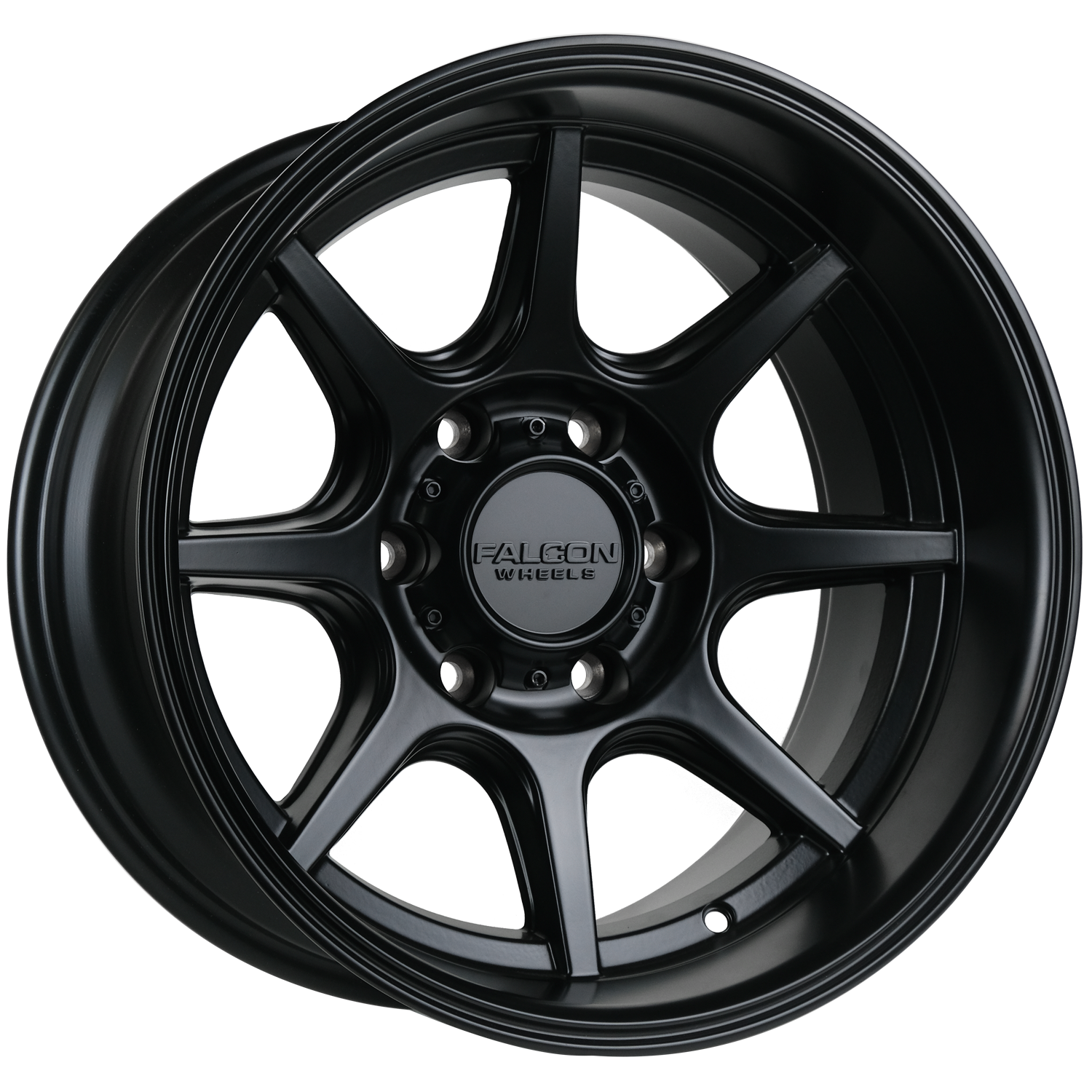 T8 "Seeker"- Matte Black 17x9