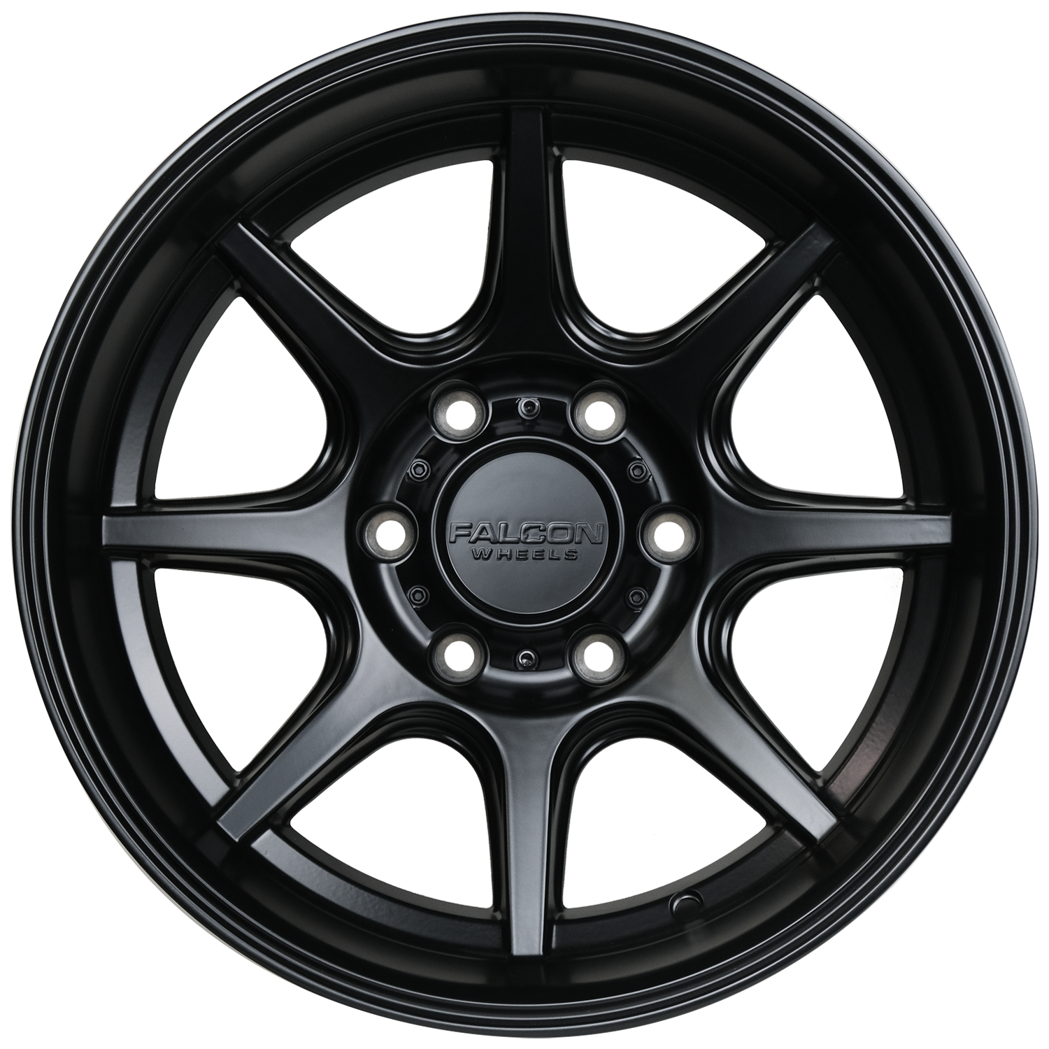 T8 "Seeker"- Matte Black 17x9