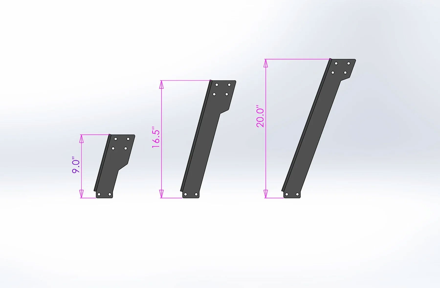TACOMA BED RAILS