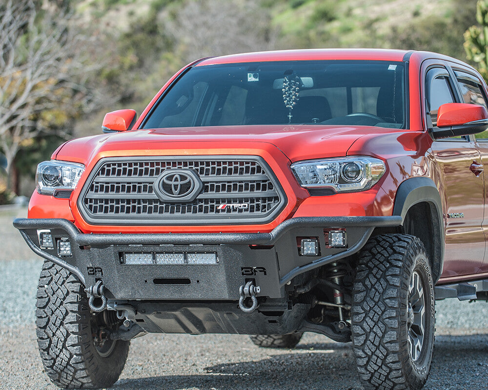 2016-2023 Toyota Tacoma Desert Series Front Winch Bumper Body Armor 4X4