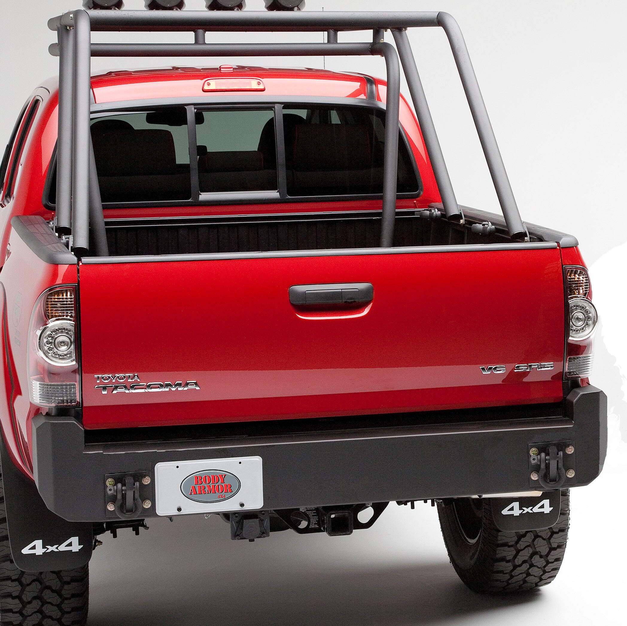 2005-2015 Toyota Tacoma Rear Bumper Body Armor 4X4