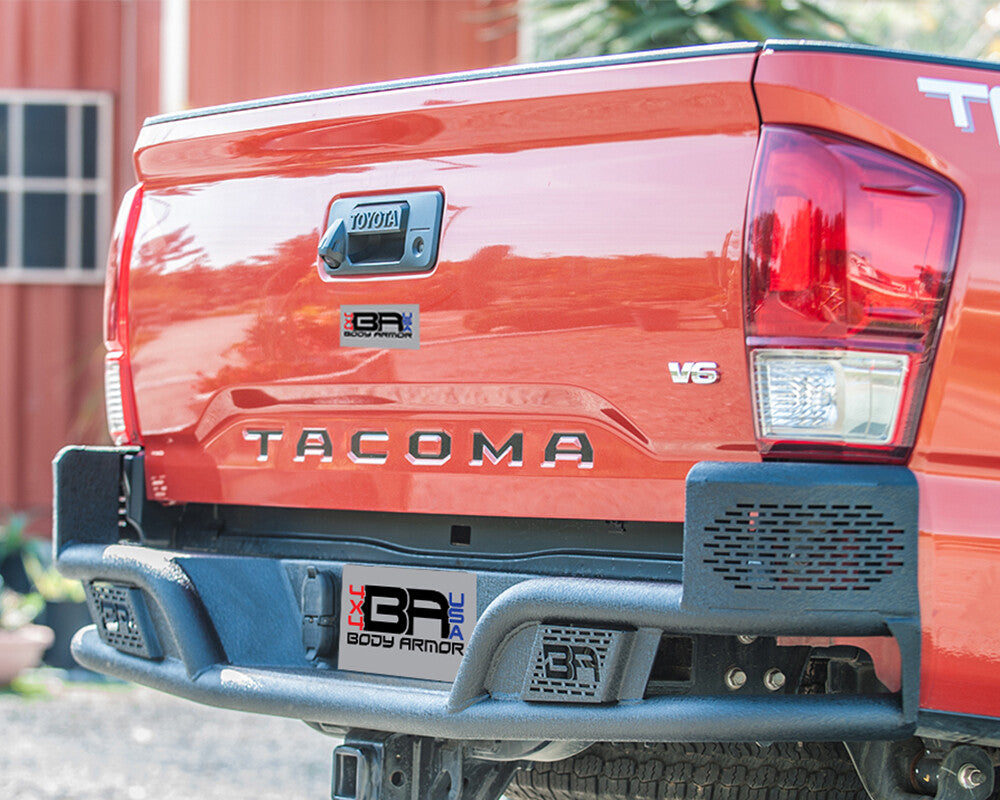 2016-2023 Toyota Tacoma Desert Series Rear Bumper Body Armor 4X4