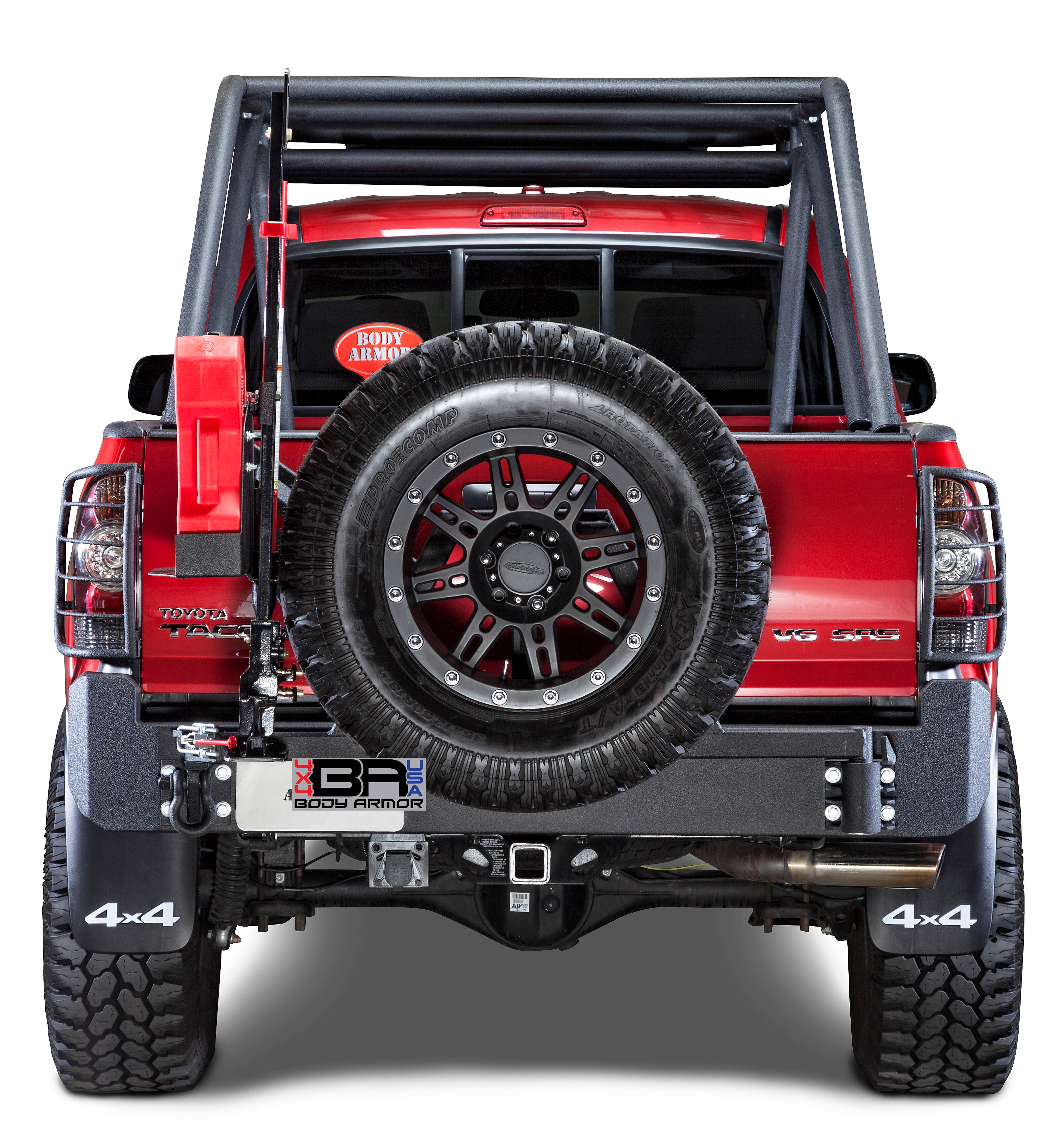 2005-2015 Toyota Tacoma Pro Series Tire Carrier Fits Tc-2961 Only Body Armor 4X4