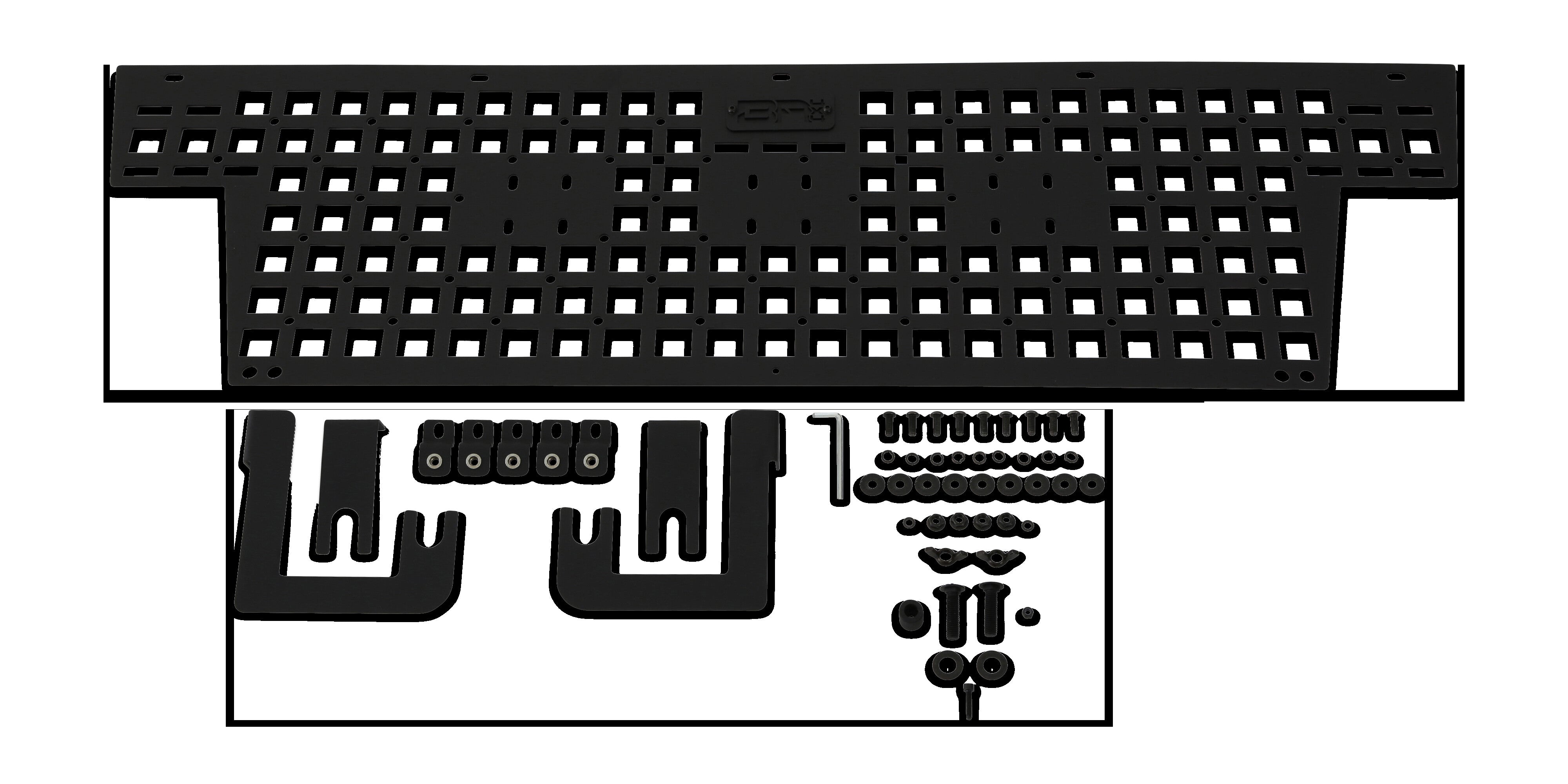2005-2023 Toyota Tacoma Bed Side Molle System (Single Unit) Body Armor 4X4