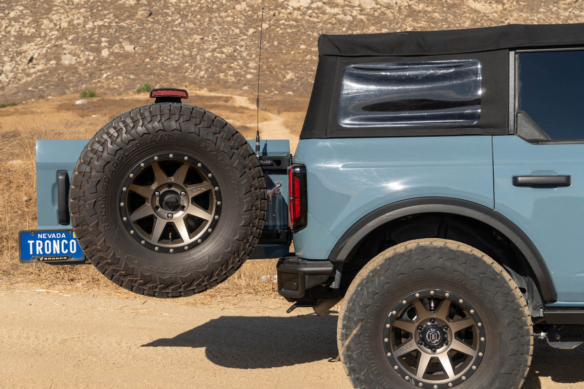 2021 2024 Ford Bronco Tire Carrier DV8 Offroad