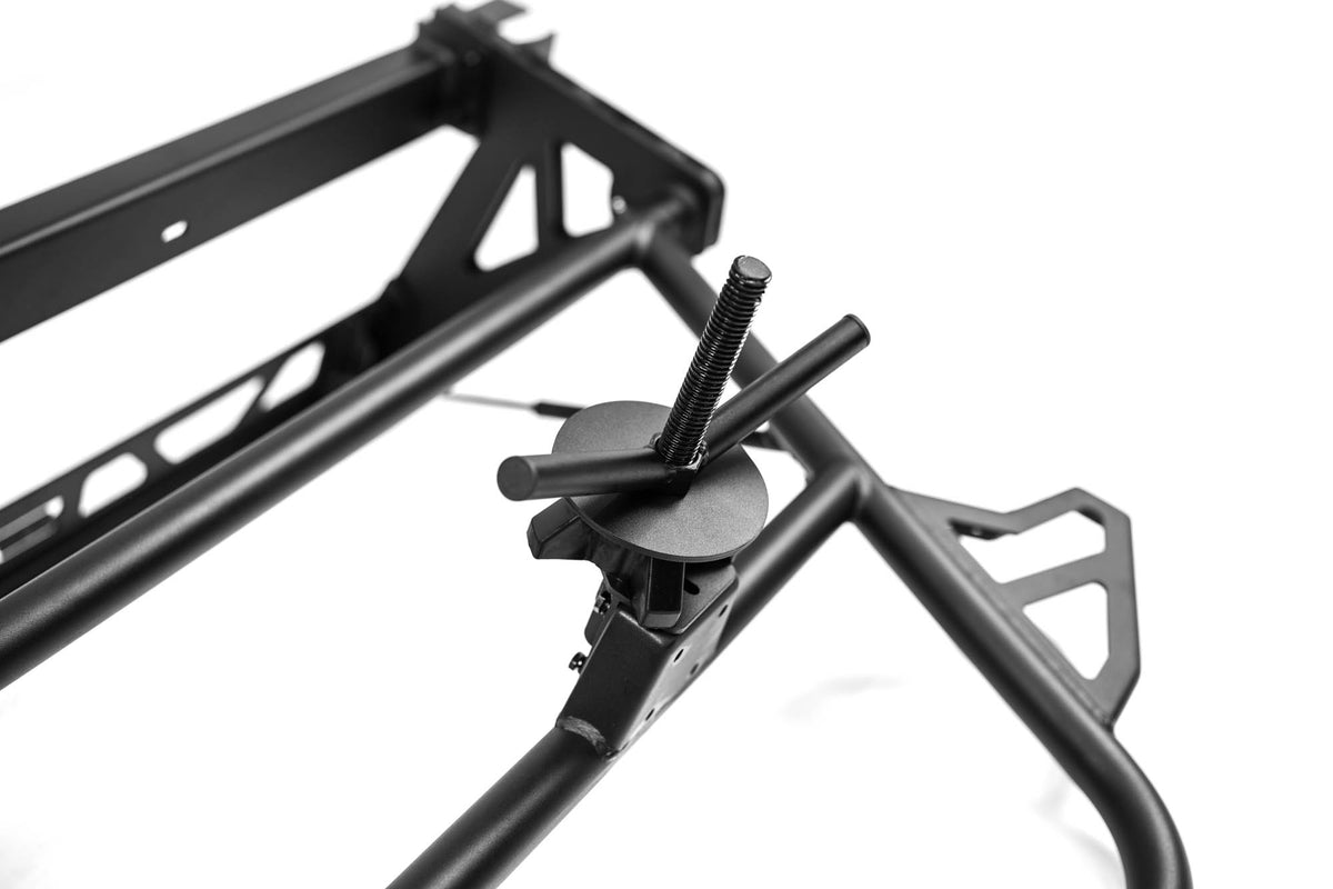 2020 2025 Jeep Gladiator JT Adjustable In Bed Tire Carrier DV8 Offroad