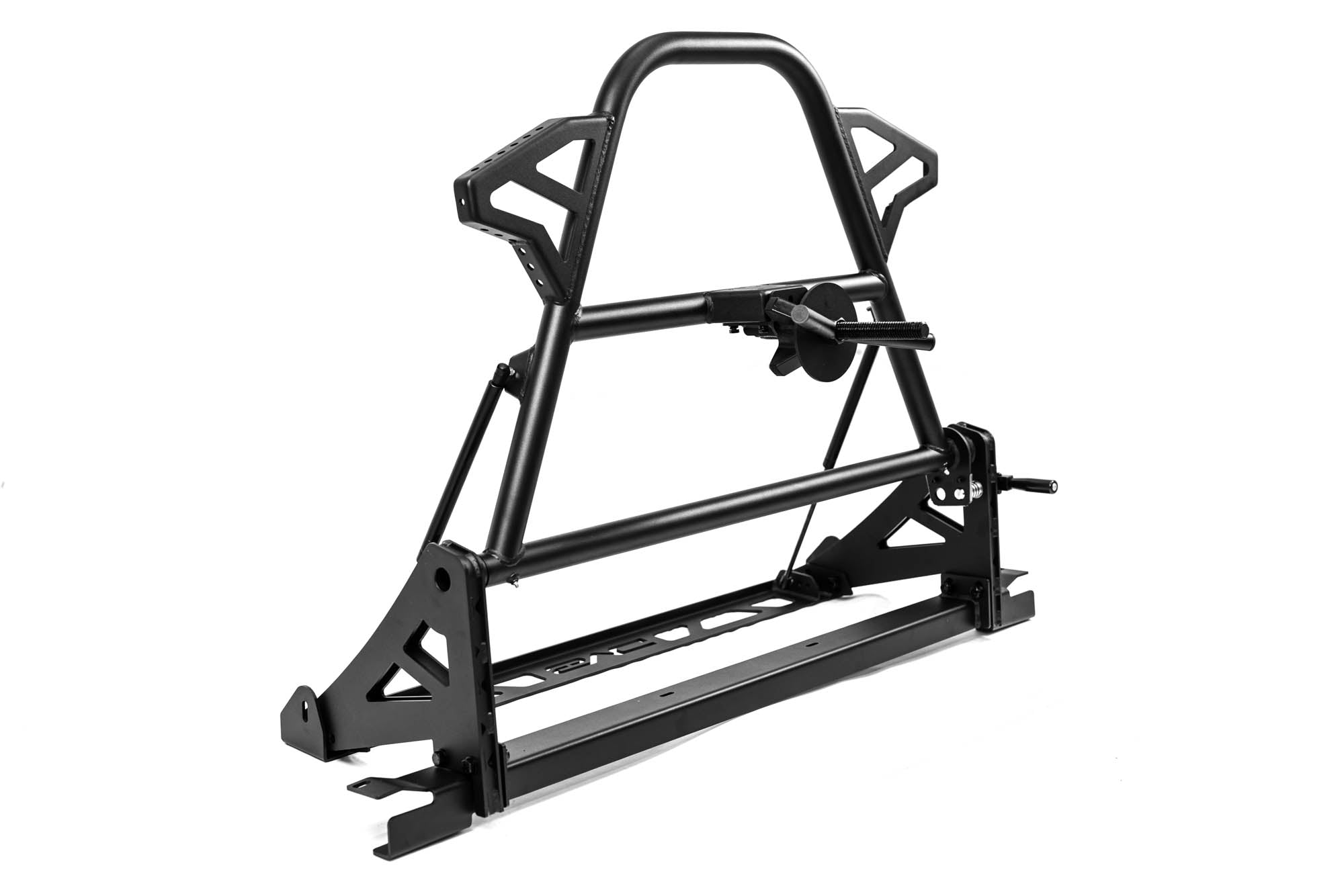 2020 2025 Jeep Gladiator JT Adjustable In Bed Tire Carrier DV8 Offroad