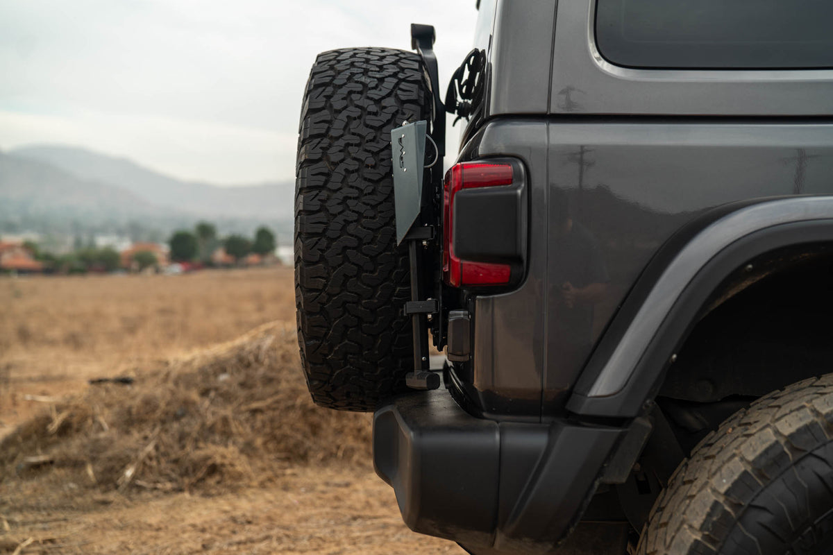 2018 2025 Jeep Wrangler JL Tailgate Reinforcement Molle Panel DV8 Offroad