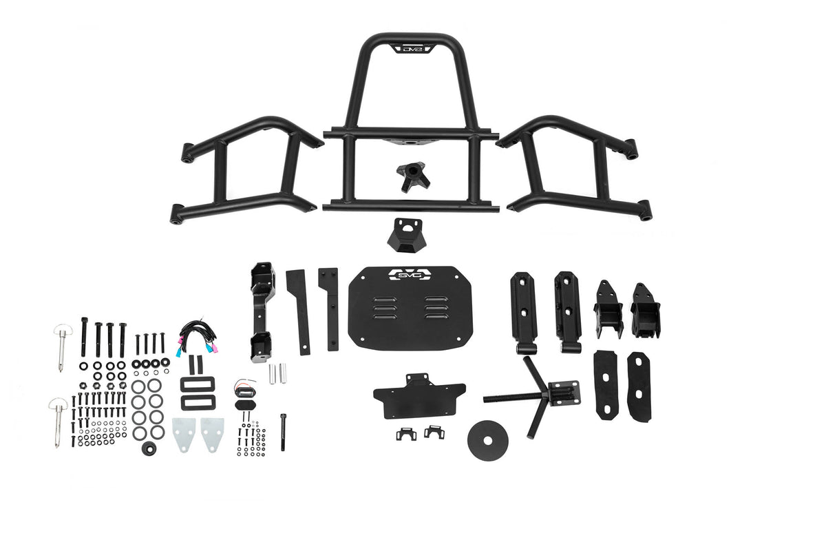 2018 2025 Jeep Wrangler JL Body Mounted Tire Carrier DV8 Offroad