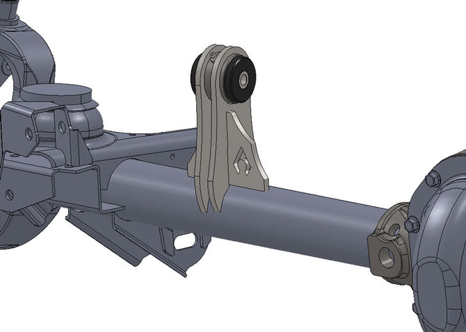 TJ Front Axle UCA Replacement - RockJock Johnny Joints (Both Sides) Artec Industries