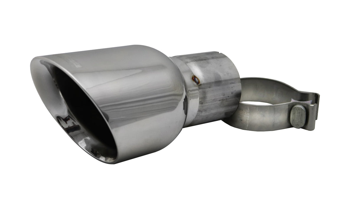 Single 4.5 Inch Polished Pro-Series Tip (Clamp Included) 3.0 Inch Inlet Fits 09-17 Dodge Ram (2 Required) Stainless Steel Corsa Performance