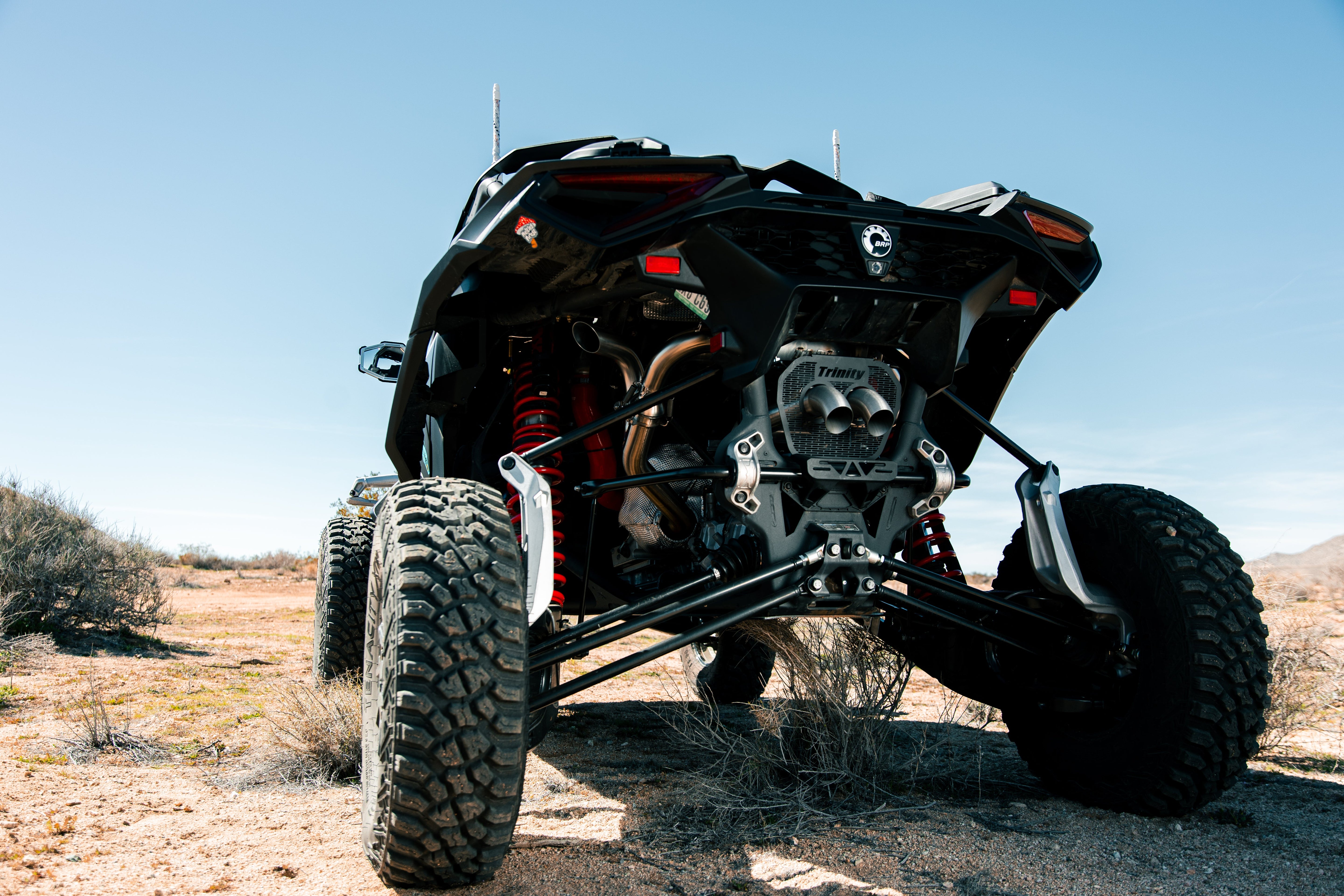 Can-Am Maverick R Slip-On Exhaust