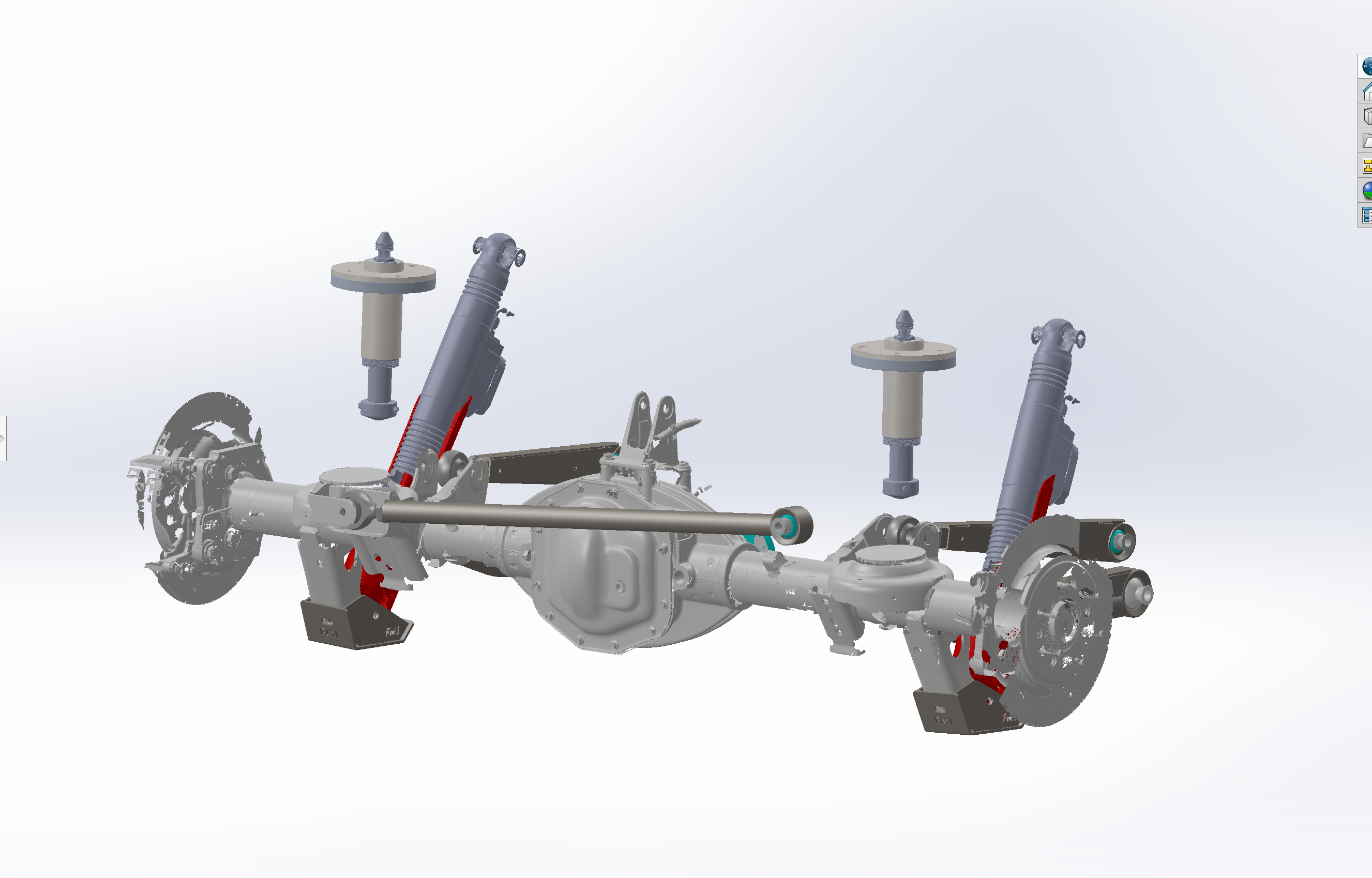 TRX Adjustable Panhard Bar Kit - Heim Joint type