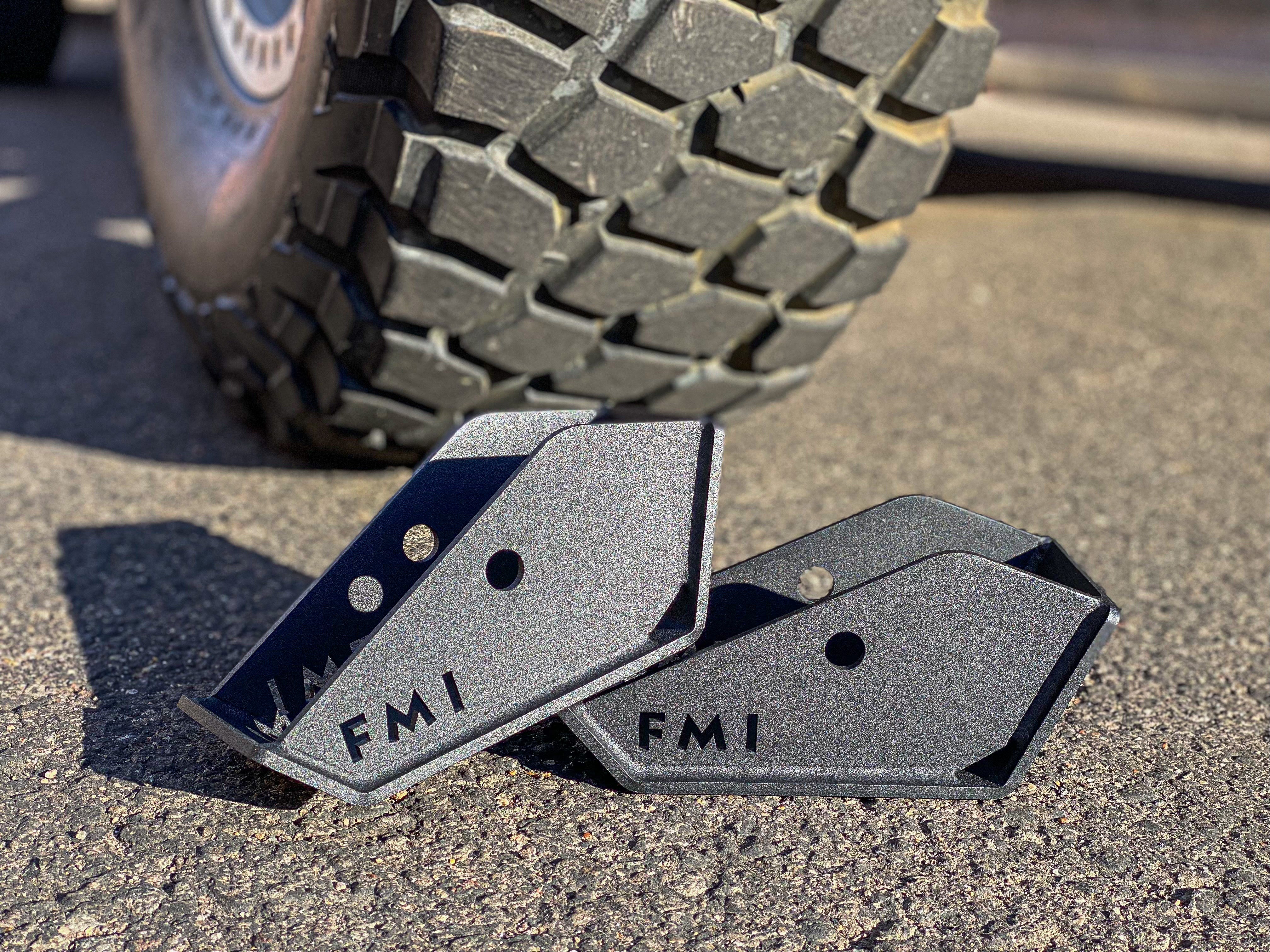 2025 Ram RHO Rear Shock Skid Kit designed for offroad protection and durability, featuring a rugged black finish.