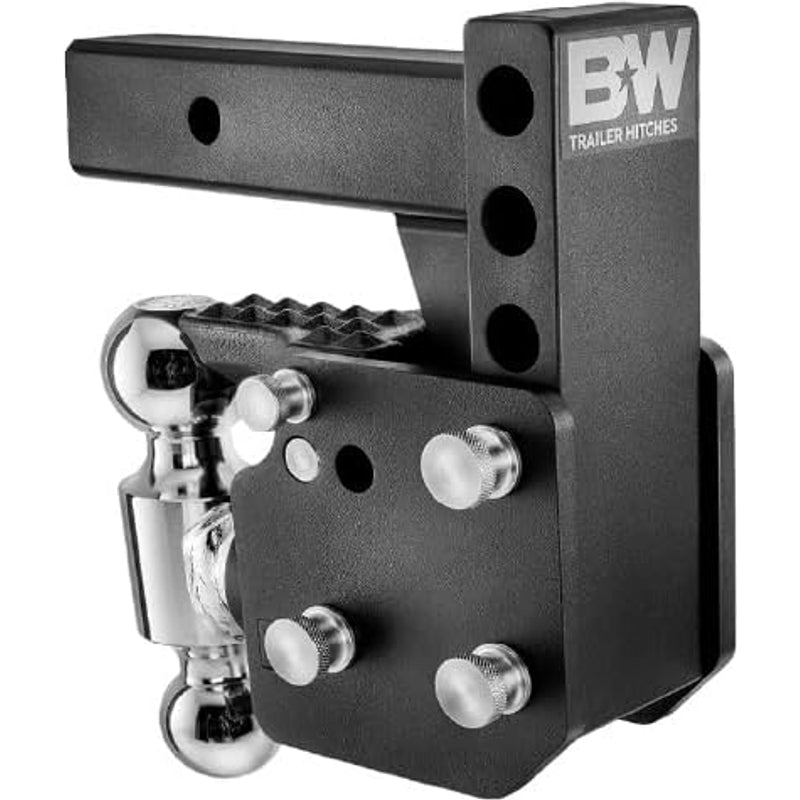 B&W Trailer Hitches Tow & Stow Pintle Adjustable Ball Mount Model TS10053B