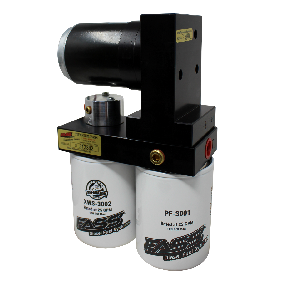 FASS Titanium Signature Series Diesel Fuel System 165GPH Dodge Cummins 5.9L 1998.5-2004