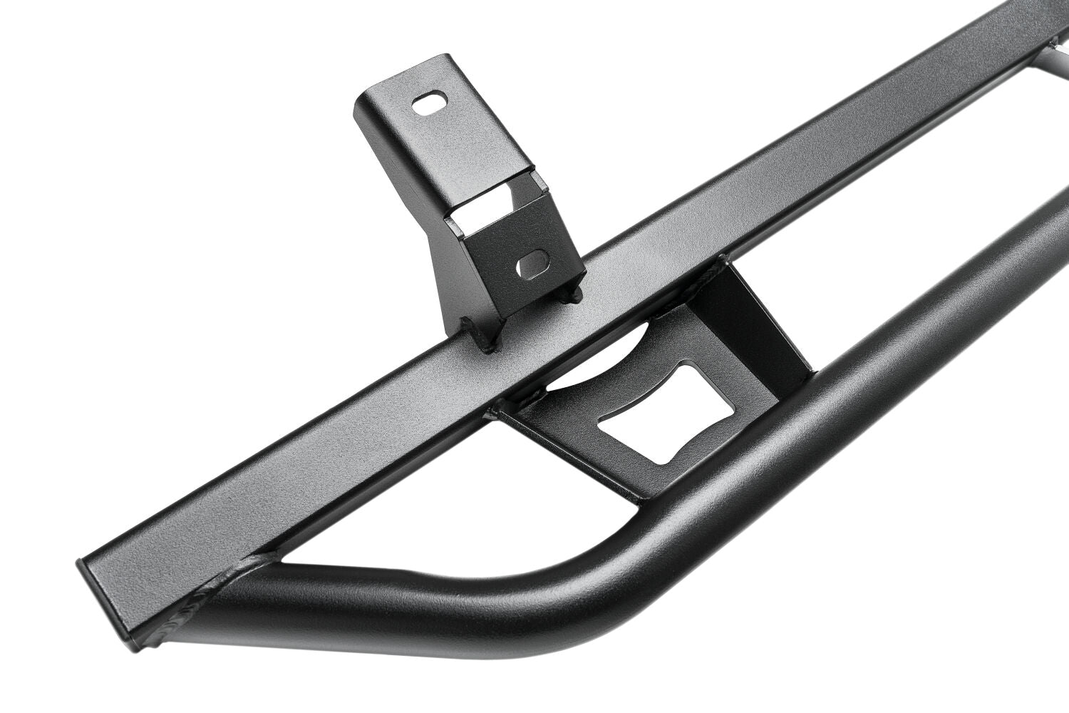 TrailSlider Step System Cab Length (2 Steps per Side) 2020-2025 Jeep Gladiator Textured Black NFab