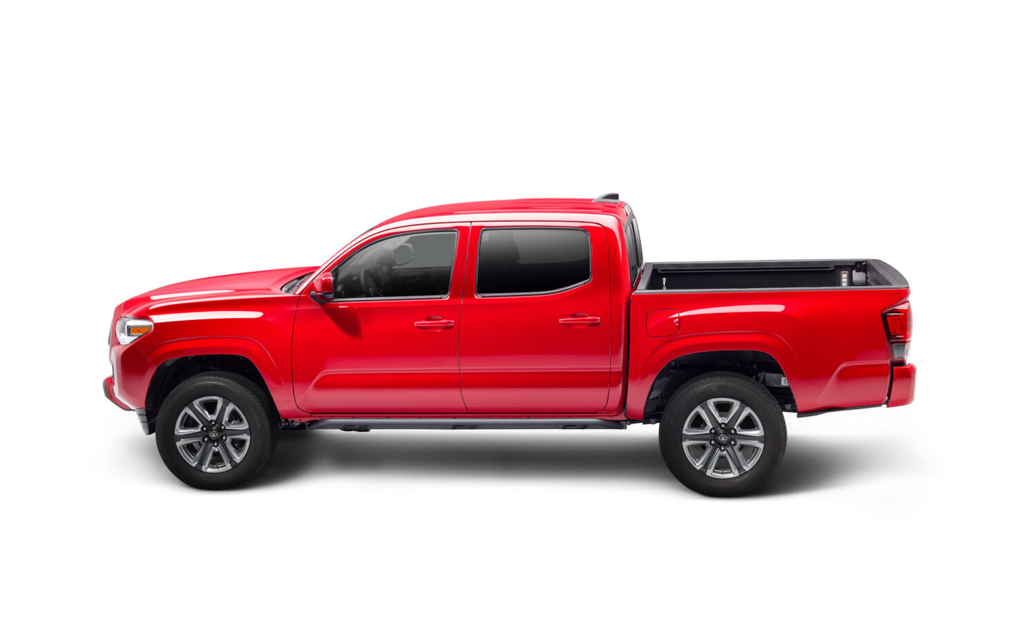 TrailSlider Step System Cab Length (2 Steps per Side) 2016-2023 Toyota Tacoma Double Cab Textured Black NFab