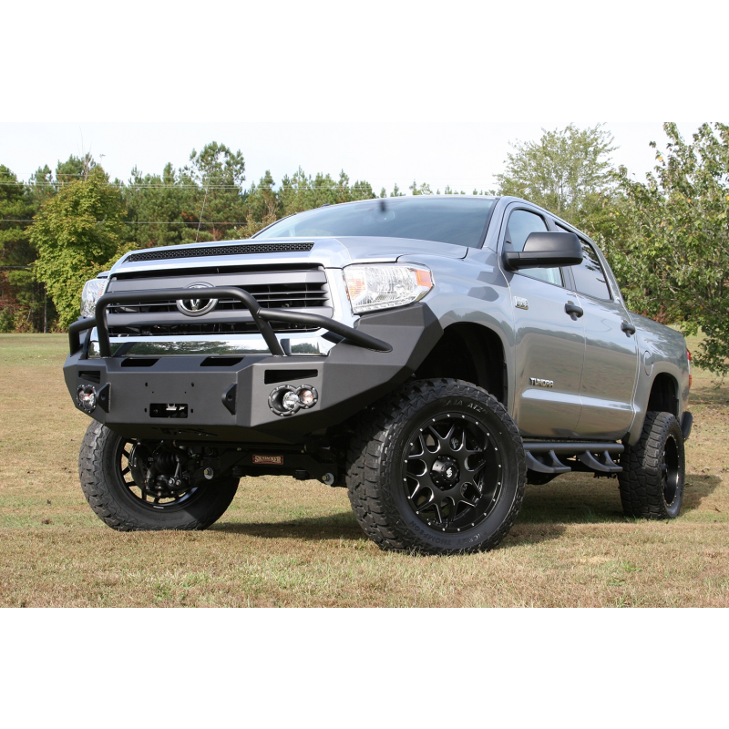 Fab Fours Premium Winch Front Bumper w/ Pre Runner Guard Model TT14-H2852-1