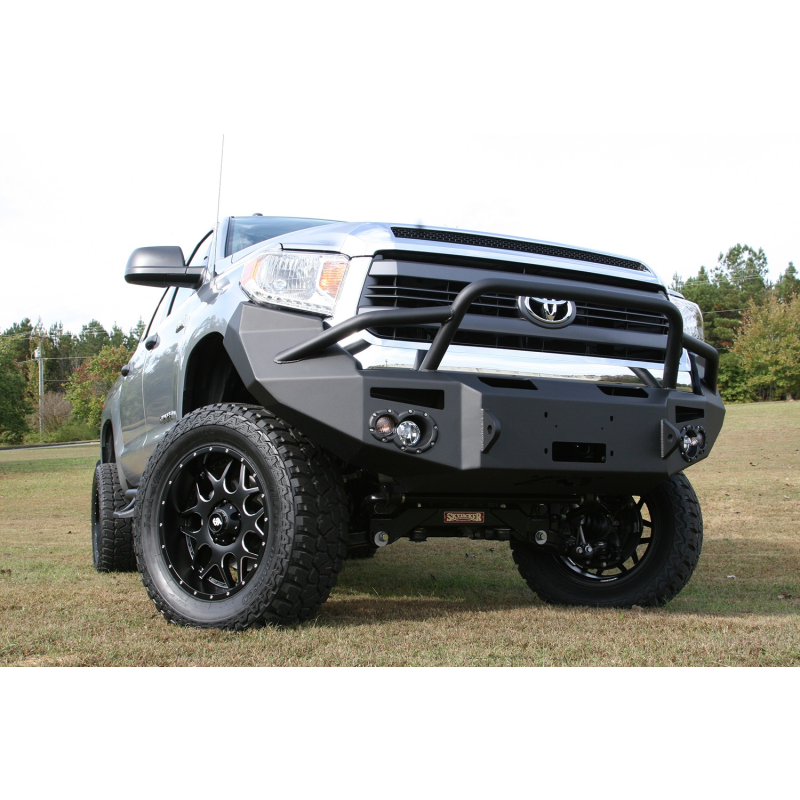 Fab Fours Premium Winch Front Bumper w/ Pre Runner Guard Model TT14-H2852-1