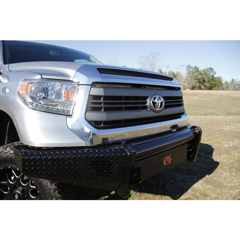Fab Fours Black Steel Front Bumper Model TT14-K2861-1