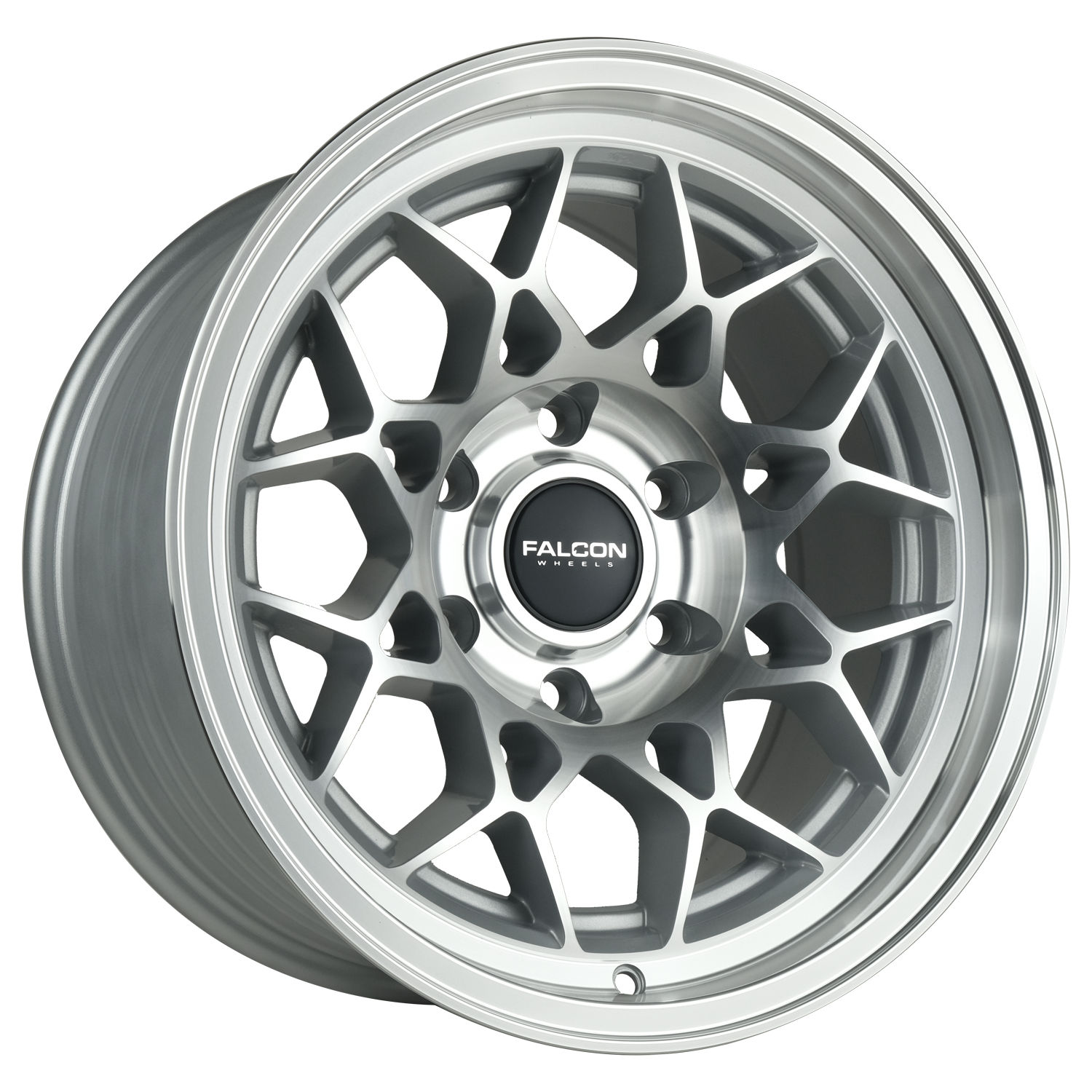 TX3 - EVO Silver w/Machine Face 17x9