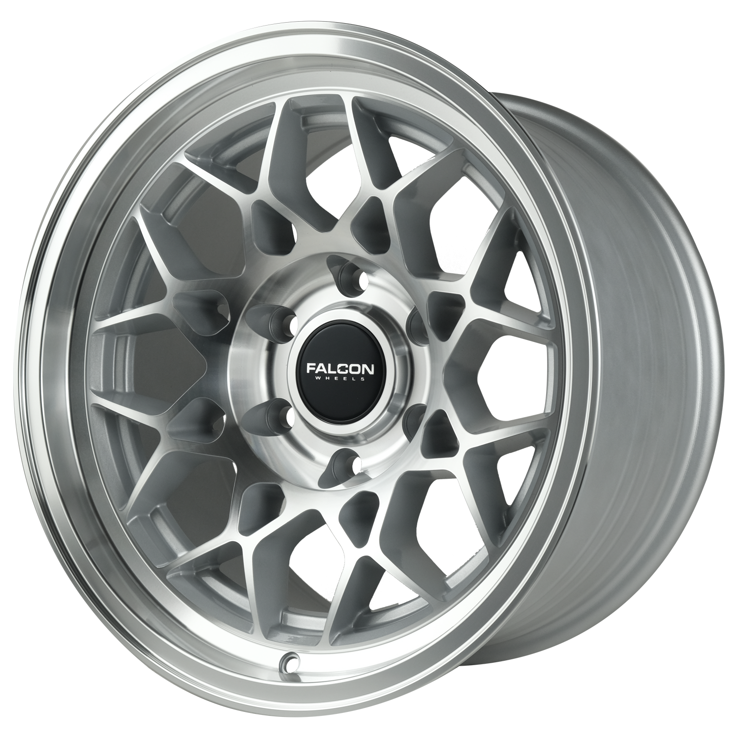 TX3 - EVO Silver w/Machine Face 17x9