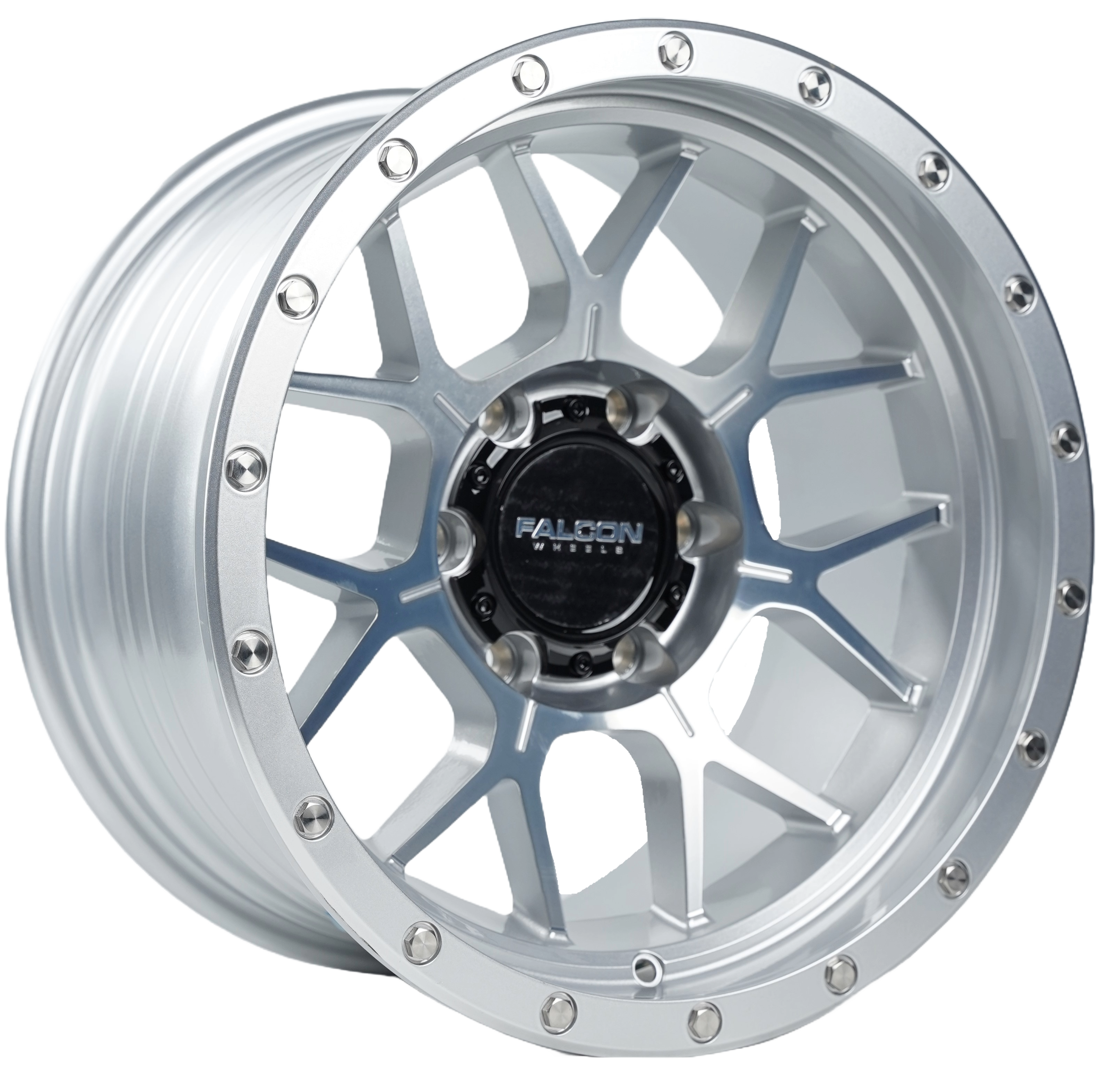 TX - Titan Silver W/ Machine Face 17x9
