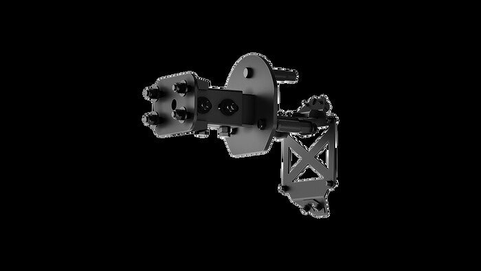 2016-2023 Toyota Tacoma/ 010-2024 4Runner Pro Series Ii Tire Carrier W/License Plate Holder Body Armor 4X4