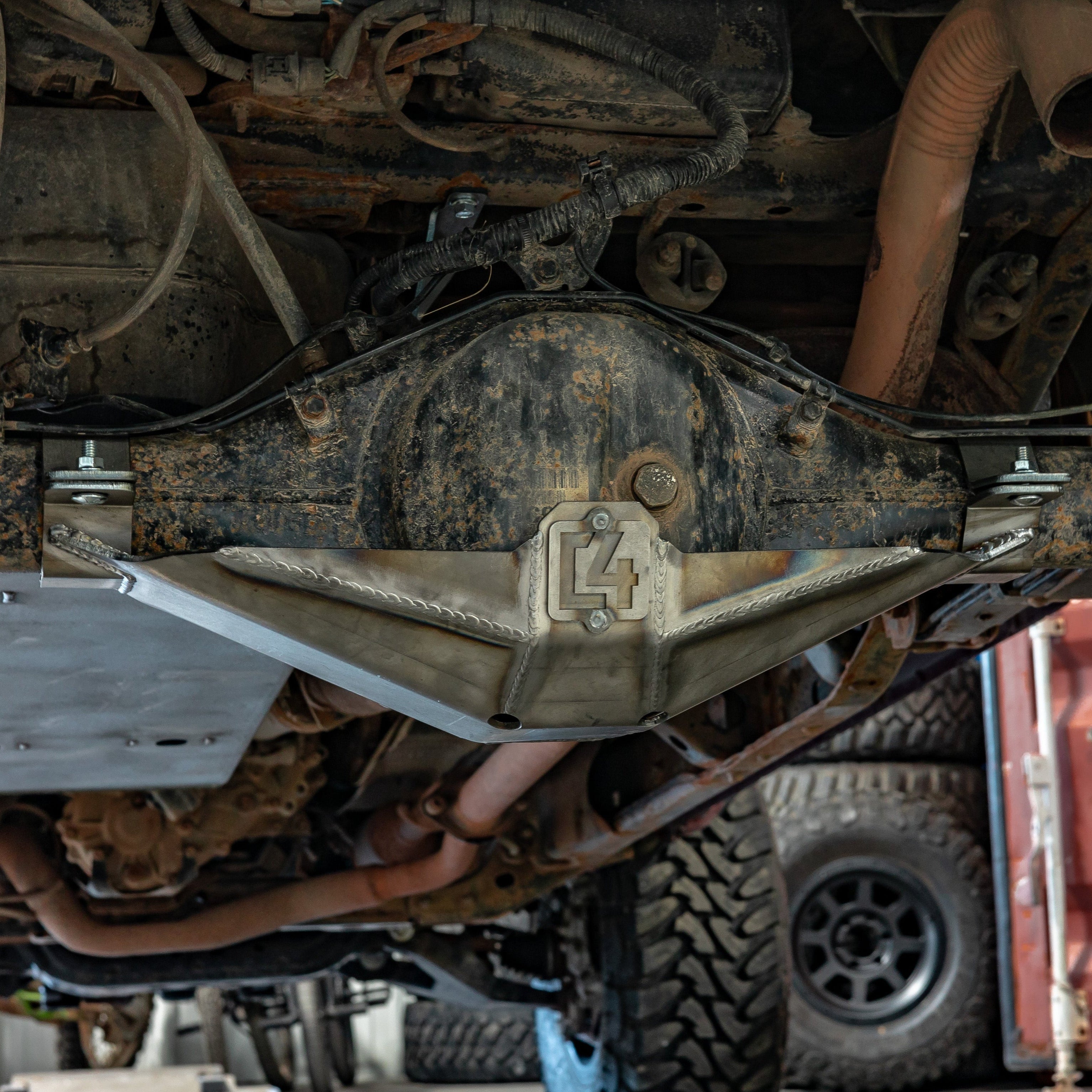 2005-2015 Toyota Tacoma Rear Differential Skid Plate