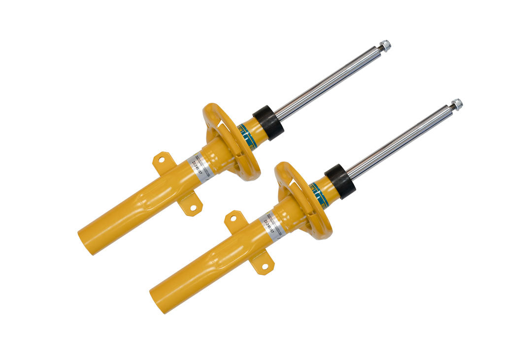 BILSTEIN B6 front struts for 2015+ Ford Transit RWD, designed for enhanced performance and stability.