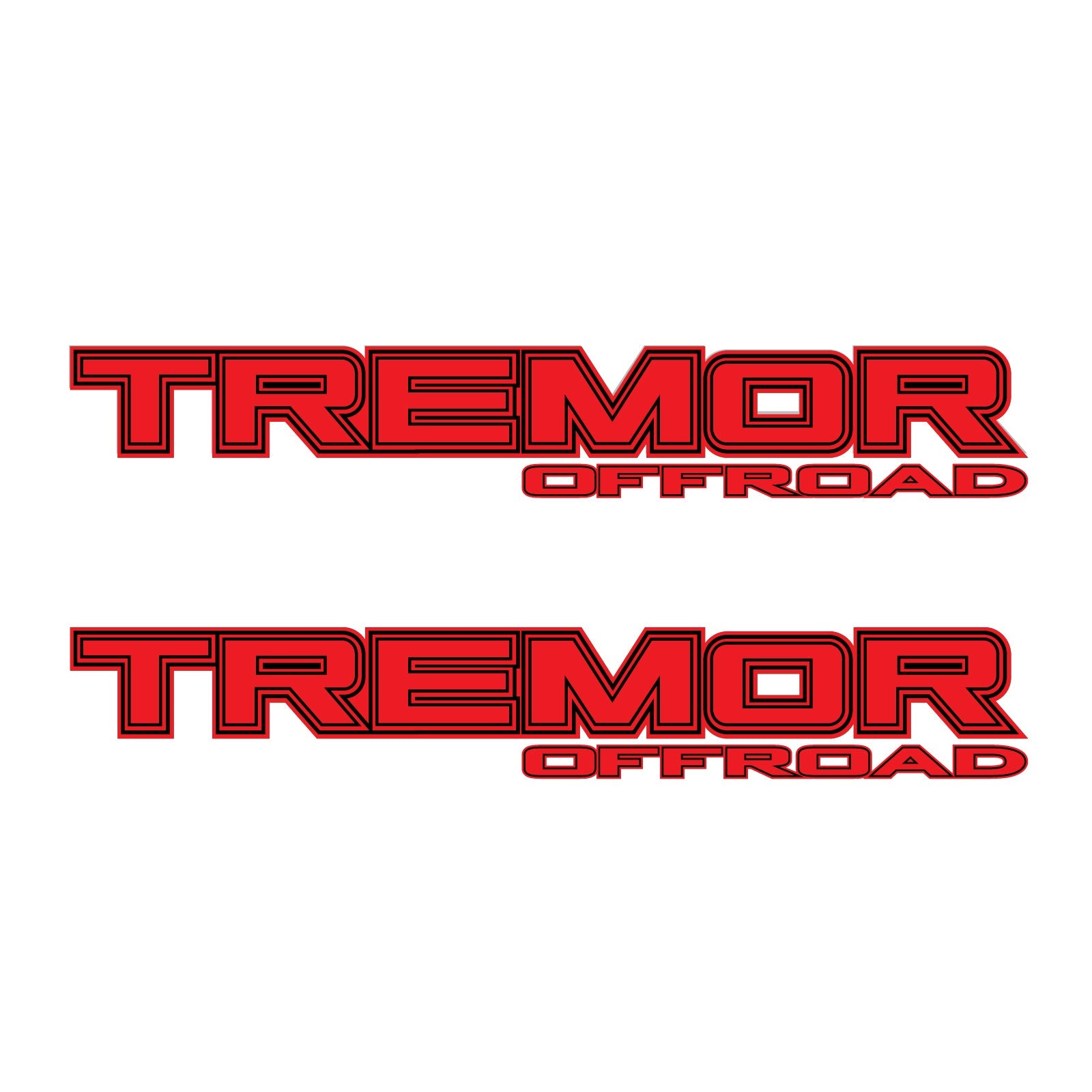 Tremor Offroad Decals Truck Bed Side Stickers Ford F150 F250