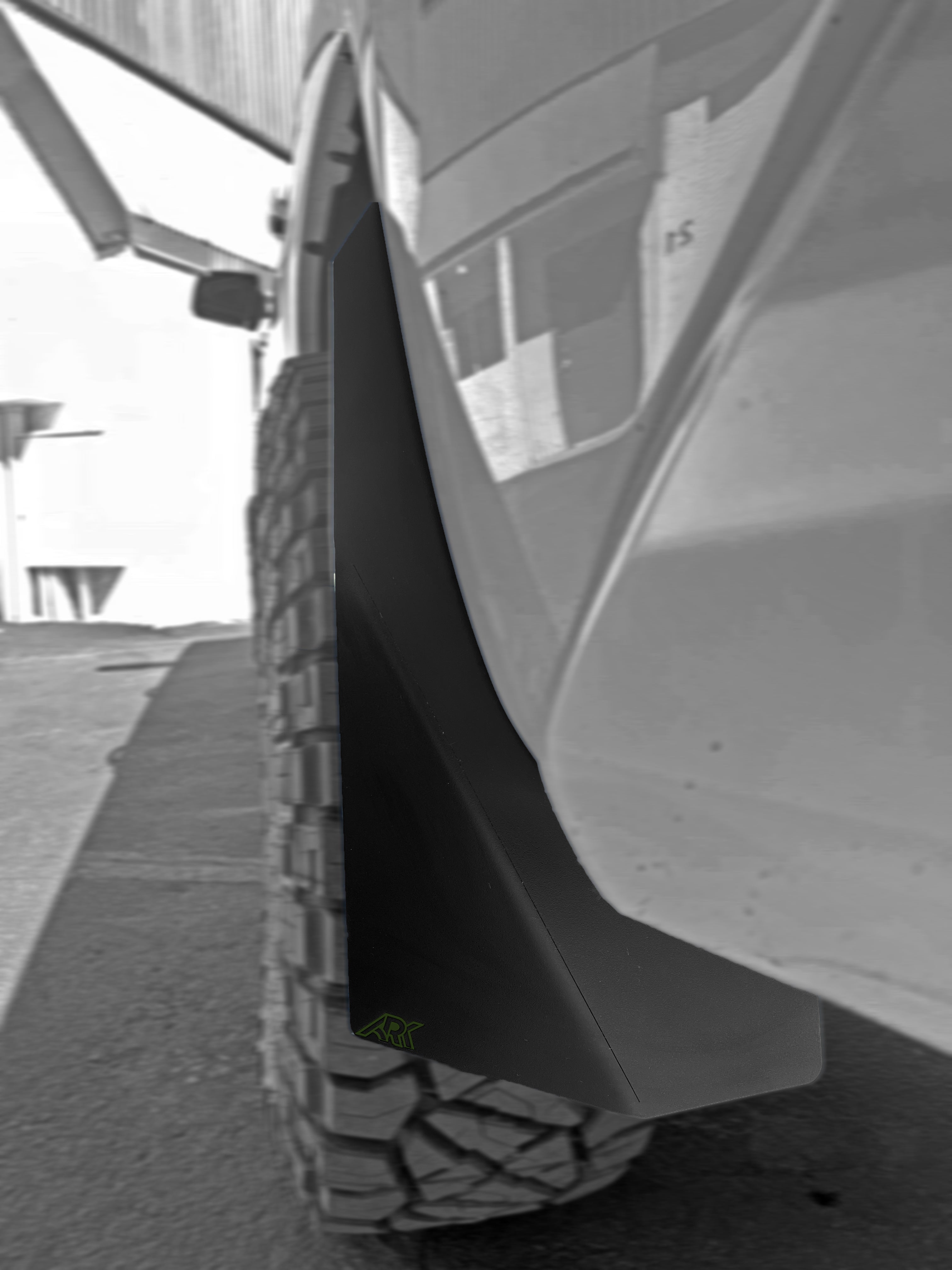 TriXpoly splash guards and mudflaps for 2007-2021 Toyota Tundra, designed for optimal protection and durability.