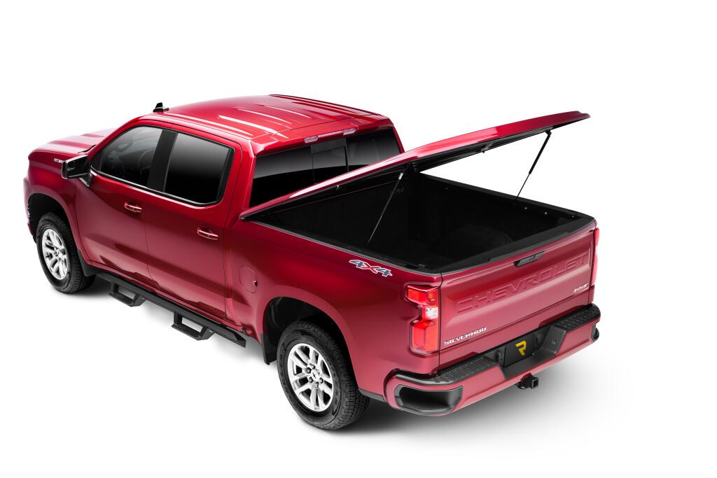 Tonneau Cover LUX 2019 (New Body Style) 2023 Silverado 5 Foot 9 Inch Bed Glory Red UnderCover