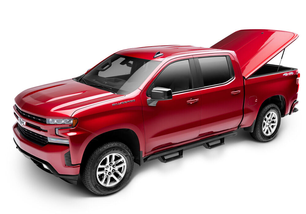Tonneau Cover LUX 2019 (New Body Style) 2023 Silverado 5 Foot 9 Inch Bed Glory Red UnderCover