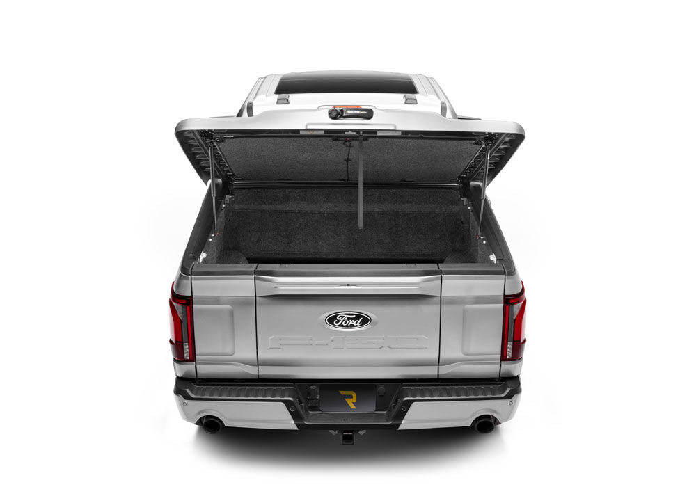 Tonneau Cover Elite LX 2024-2025 Ford F-150 5 Foot 7 Inch Bed Crew Cab With Pro-Access Tailgate Hot Pepper Red UnderCover