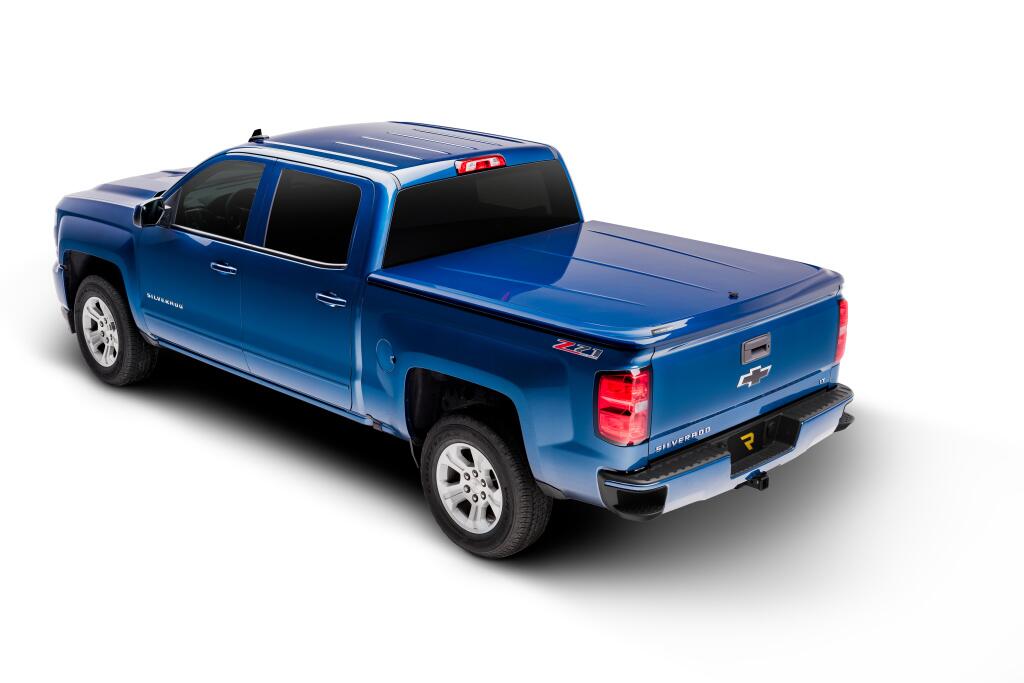 Tonneau Cover LUX 05-15 Toyota Tacoma 6 Foot Bed Std/Dbl Cab With Deck Rail System Super White UnderCover