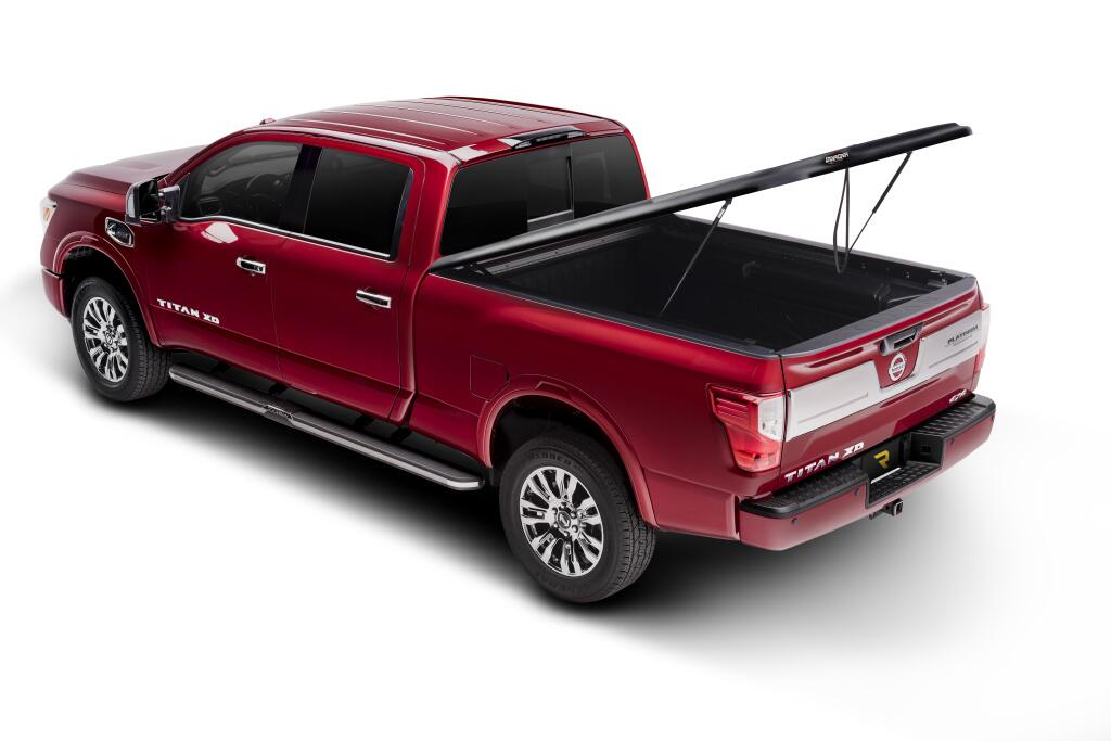 Tonneau Cover SE 2016-2024 Nissan Titan 5 Foot 7 Inch Bed Crew Black Textured UnderCover