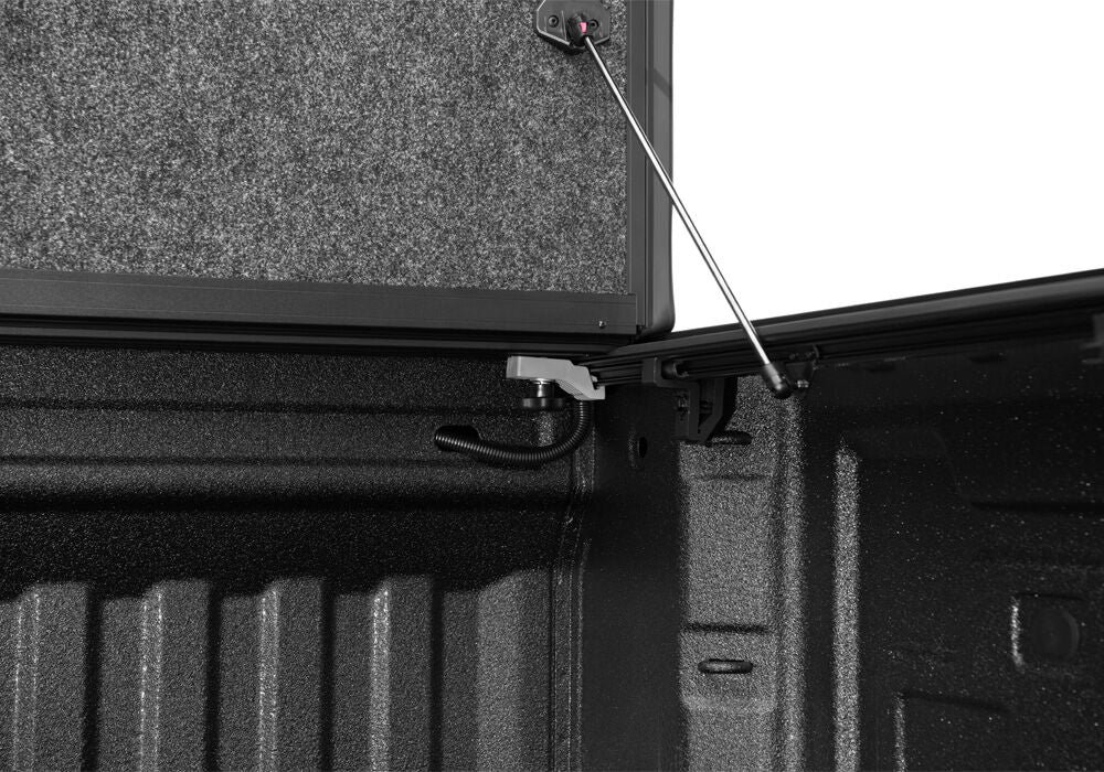 Tonneau Cover Ultra Flex 2020-2026 Silverado/Sierra 2500 HD/3500 HD 8 Foot 2 Inch Bed Matte Black Finish UnderCover