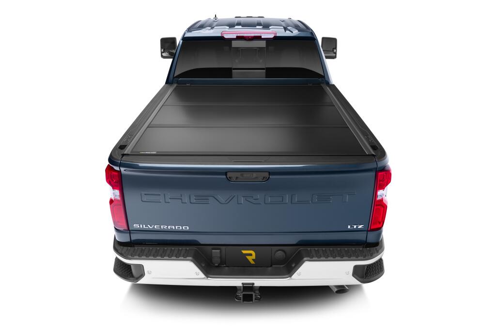 Tonneau Cover Ultra Flex 2020-2026 Silverado/Sierra 2500 HD/3500 HD 8 Foot 2 Inch Bed Matte Black Finish UnderCover