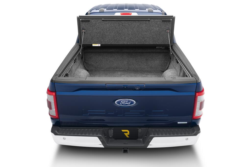 Tonneau Cover Ultra Flex 2021-2026 Ford F-150 6 Foot 7 Inch Bed Std/Ext/Crew Matte Black Finish UnderCover