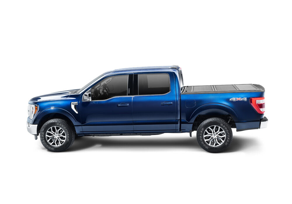 Tonneau Cover Ultra Flex 2021-2026 Ford F-150 8 Foot 2 Inch Bed Std/Ext/Crew Matte Black Finish UnderCover