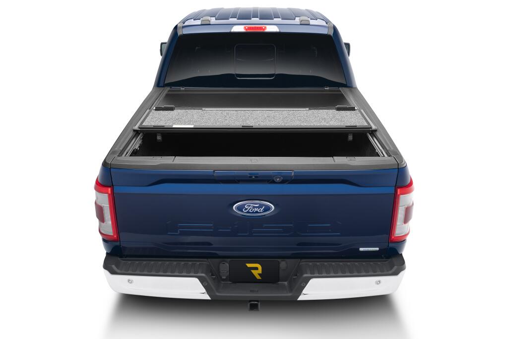 Tonneau Cover Ultra Flex 2021-2026 Ford F-150 8 Foot 2 Inch Bed Std/Ext/Crew Matte Black Finish UnderCover