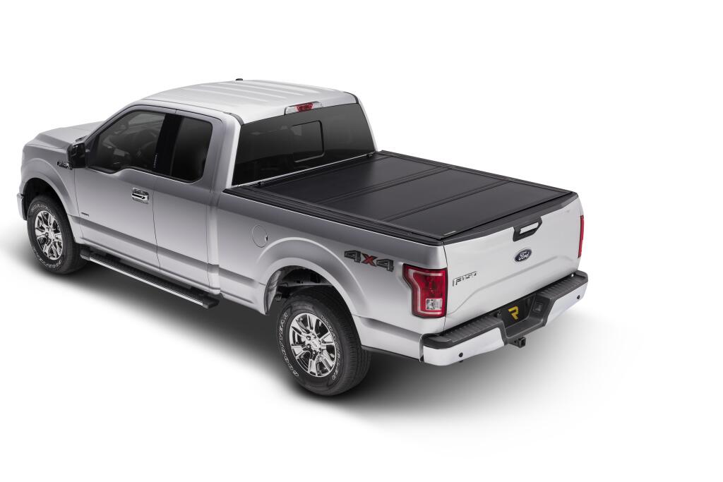 Tonneau Cover Ultra Flex 2024-2025 Ford Ranger 5 Foot Bed Matte Black Finish UnderCover