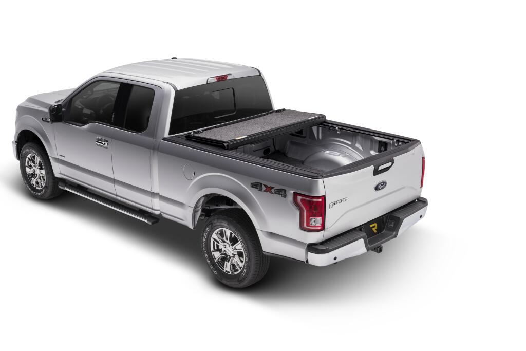 Tonneau Cover Ultra Flex 2024-2025 Ford Ranger 5 Foot Bed Matte Black Finish UnderCover